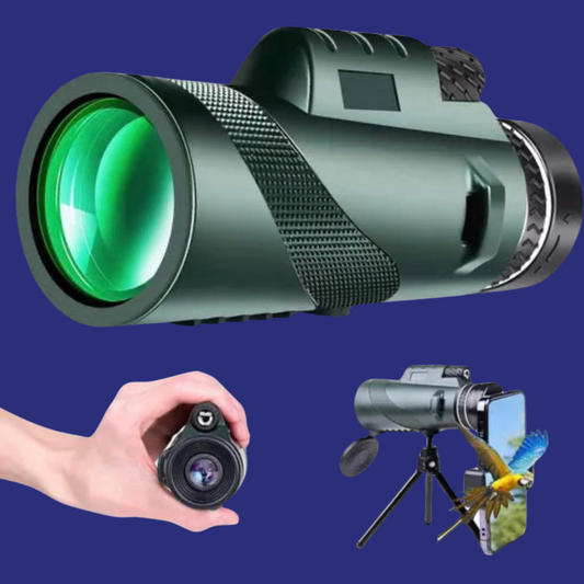 Telescopio Monocular con Soporte para Movil A.R®